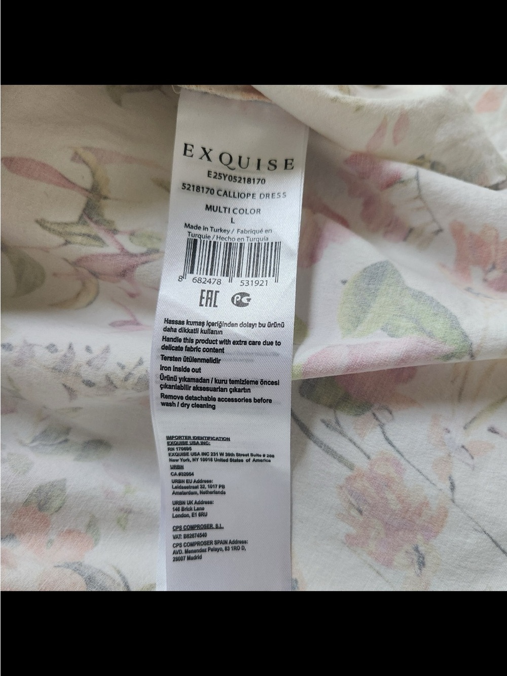 Anthropologie x Exquise The Tobie Button-Front Pleated cotton Shirt Dress size L - Picture 7 of 8